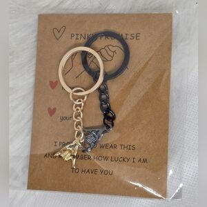 Pinky Promise Keychain | Holding Hands Keychain Set | Couple Gift | Best Friend